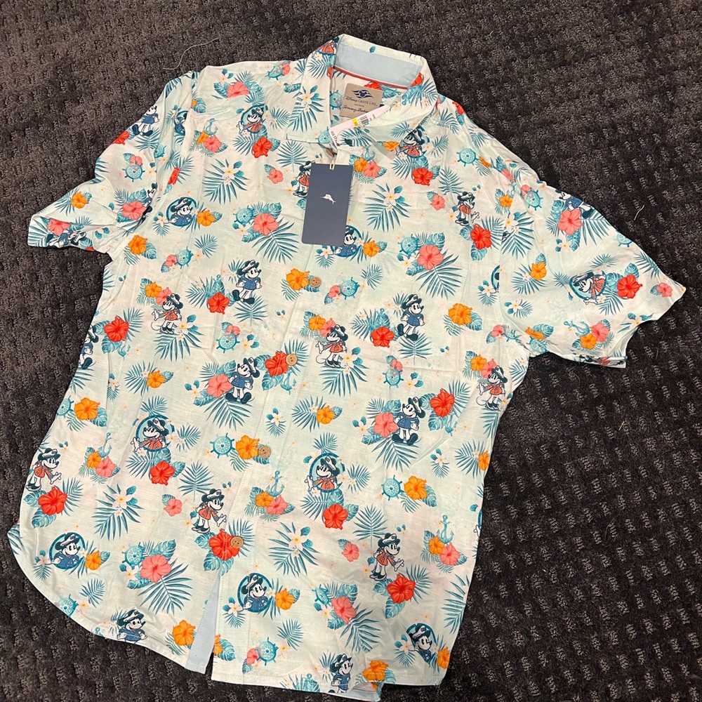 Tommy Bahama Tropical Disney Floral Men's Shirt